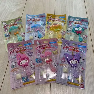 롤리팝 캔디 참 산리오 캐릭터즈 전 7종 컴플리트 세트