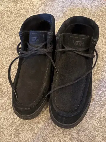 VANS CARVER 카버 스웨이드 블랙 25.5