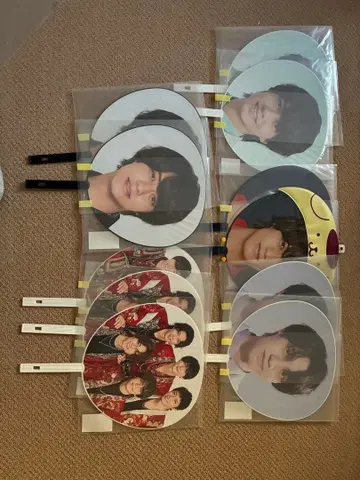 아이돌 부채 11개 세트