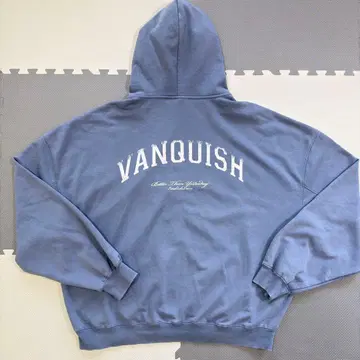 [ 새상품급 ] vanquish fitness 후드티 후디 XXXL 블루