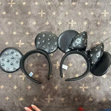 미키 미니 스터드 머리띠 세트