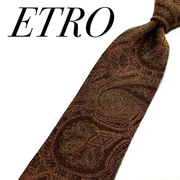 3867 컨디션 최상 에트로 넥타이 페이즐리 아라베스크