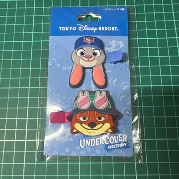 디즈니 리조트 주토피아 헤어 클립