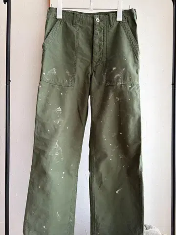 auralee BLEACHED BAKER PANTS 25AW