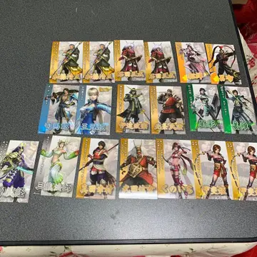 삼국무쌍, 전국무쌍, 무쌍OROCHI 음식점 콜라보 카드