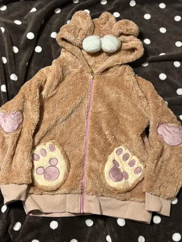 셰리메이 후드티 보아 후드티 인형옷 더피 디즈니 S