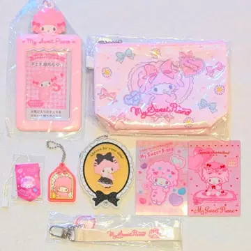 마이 스위트 피아노 굿즈 8점 묶음 판매 세트 산리오 퓨로랜드