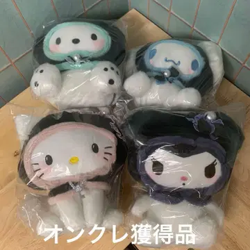 산리오 캐릭터즈 홀리 케이프 봉제 인형 4종 컴프 미개봉