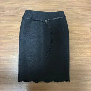 새상품 미사용 wb 타이트 스커트 벨트 포함 38호