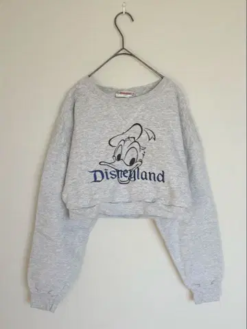 90s USA 디즈니 도널드 덕 앞 V 맨투맨