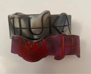 JILUKA 러버 밴드 2개 세트