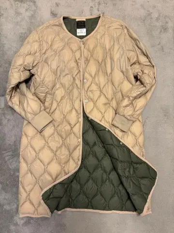 TAlON 롱 다운 자켓