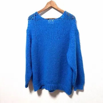 새상품급 CLANE 블루 니트 비침