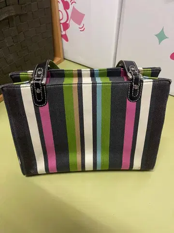 케이트 스페이드 스트라이프 핸드백