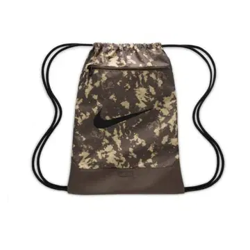 NIKE 카모플라쥬 드로우 스트링 백 냅색 헬스장 가방