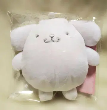 폼폼푸딩 마스코트 참 화이트 봉제 인형 화이트 산리오 아베일