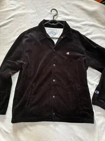챔피온 코듀로이 자켓 블랙