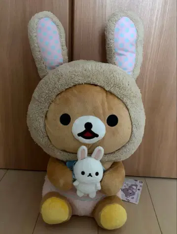 리락쿠마 꽃밭의 작은 아기토끼 제일복권 라스트 원상