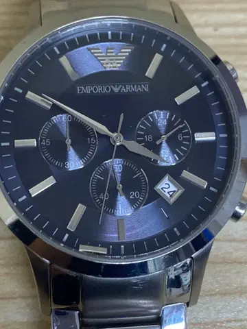 [ WR ] 가동품 Emporio Armani AR-2448 손목시계