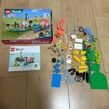 레고 프렌즈 41738 강아지 구조 바이크