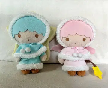 산리오 키키&라라 봉제 인형 세트 리틀트윈스타 2018