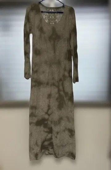 goa 니트 원피스 롱 니트 원피스 타이다이 goa 여성용