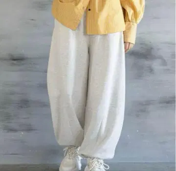 니코앤드 맨투맨 배럴 팬츠