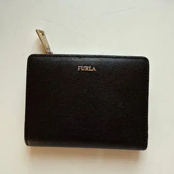 FURLA 블랙 접이식 지갑