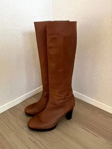 [ 무료배송 ] 컨디션 최상 H.P FRANCE 카멜 롱 부츠