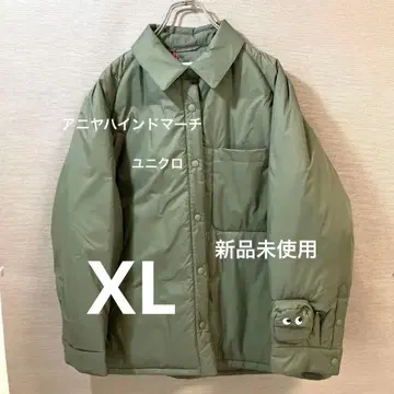 안야 힌드마치 퍼프 테크 셔츠 자켓 미사용 새상품 XL 사이즈