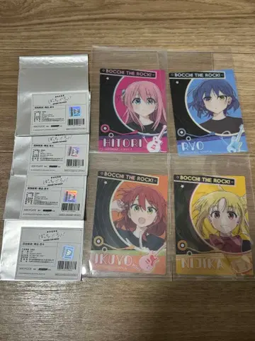 봇치 더 록 극장판 Re: 중국 한정 특전 4종 전체 세트