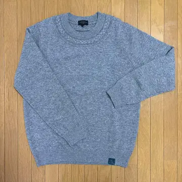 St ANDREWS 그레이 케이블 짜임 스웨터 [ L 사이즈 ]