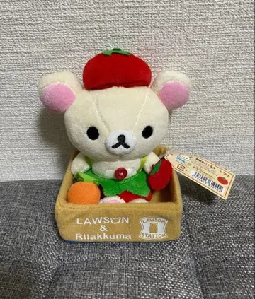 로손 LAWSON 리락쿠마 코리락쿠마 봉제 인형 채소 토마토