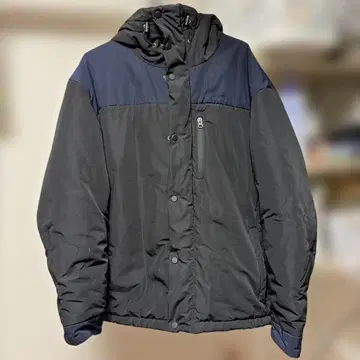 GLOBAL WORK 후드 부착 다운 자켓