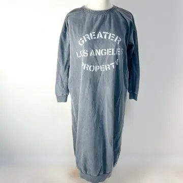 Plage MIXTA 미크스타 SP MAXI SWEAT 원피스 그레이