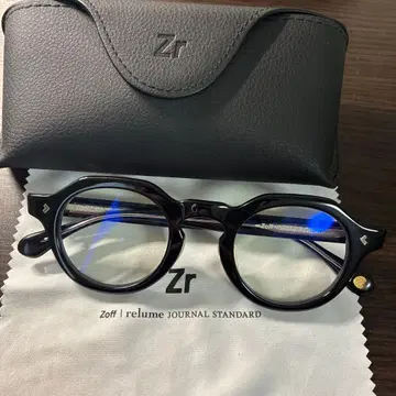 Zoff relume JOURNAL STANDARD 블랙 안경