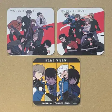 월드 트리거 와토리 아트 코스터 코스터 특전