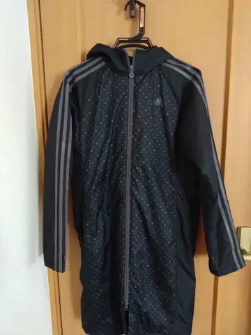 아디다스 다운 롱 코트 여성용