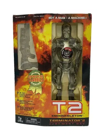 터미네이터 T-800 피규어 엔드 스켈레톤