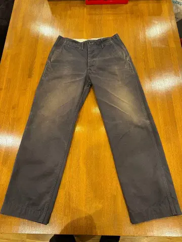 WARE HOUSE 치노 팬츠 그레이 1082