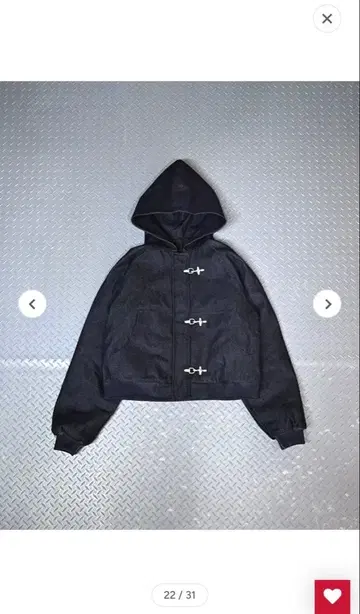 지저인 도그루 후크 리지드 액티브 자켓 #파이어맨 자켓