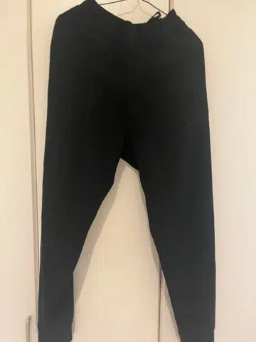 Armani Exchange 블랙 조거 팬츠