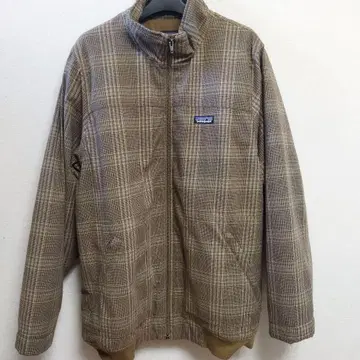 밤색 자켓 체크