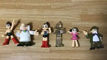 아톰 가동식 액션 피규어 6체 세트