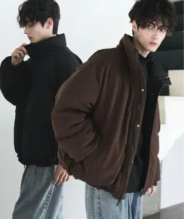 ETELIO 리버서블 기능성 충전솜 블루종