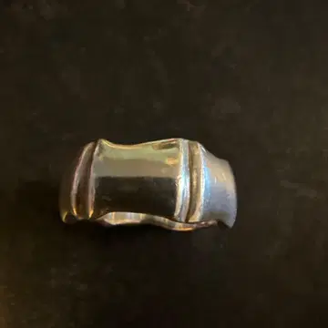 실버 925 오더 제품 대나무 스타일 반지 22호