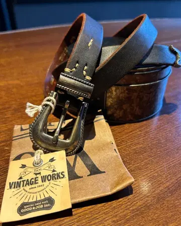 미사용 새상품 Vintage Works DH5738 31/79 차심 벨트