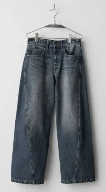 WYMLIDNM VINTAGEWASHEDCURVEDDENIM XS 사이즈