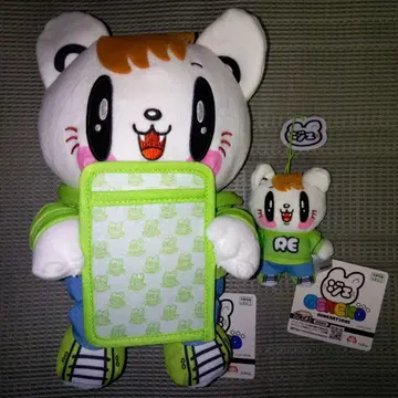 제 고양이 카드 케이스 포함 BIG 봉제 인형 마스코트 사노 레오 1