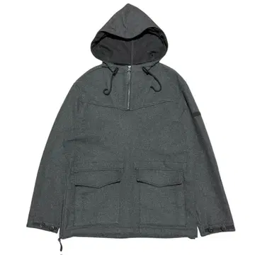 00s 올드 GAP 울 밀리터리 아노락 후드티